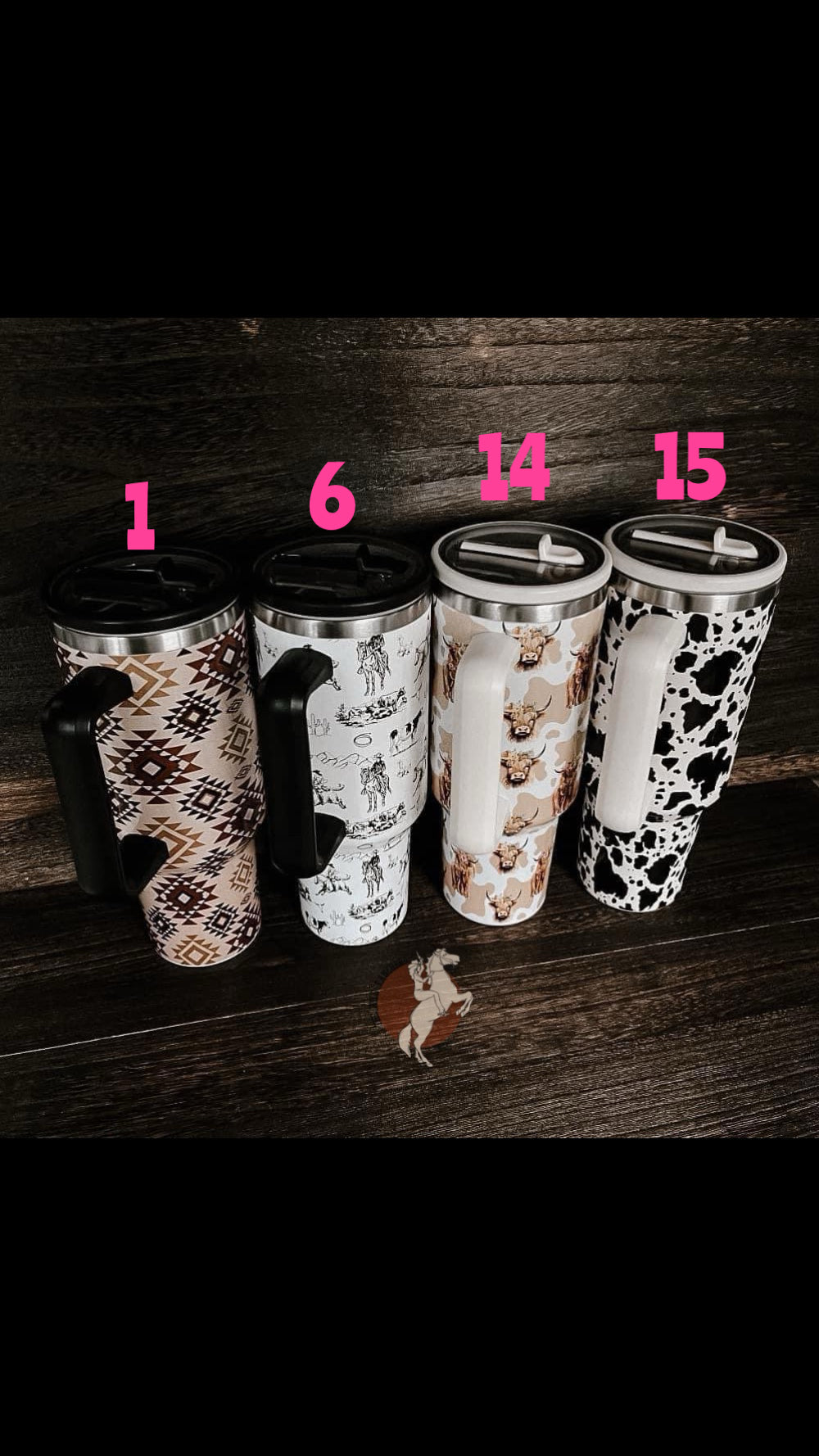 Western Sippin’ Tumblers