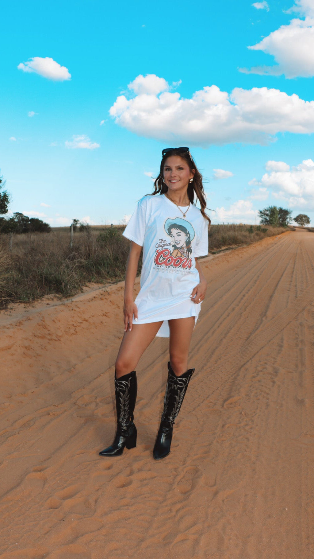 The OG Cowgirl T-Shirt Dress
