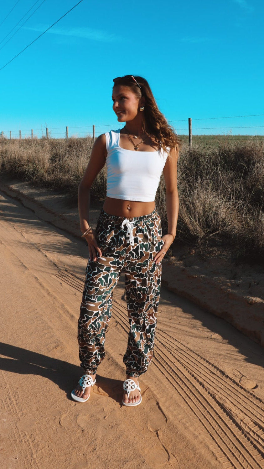 Camo Joggers