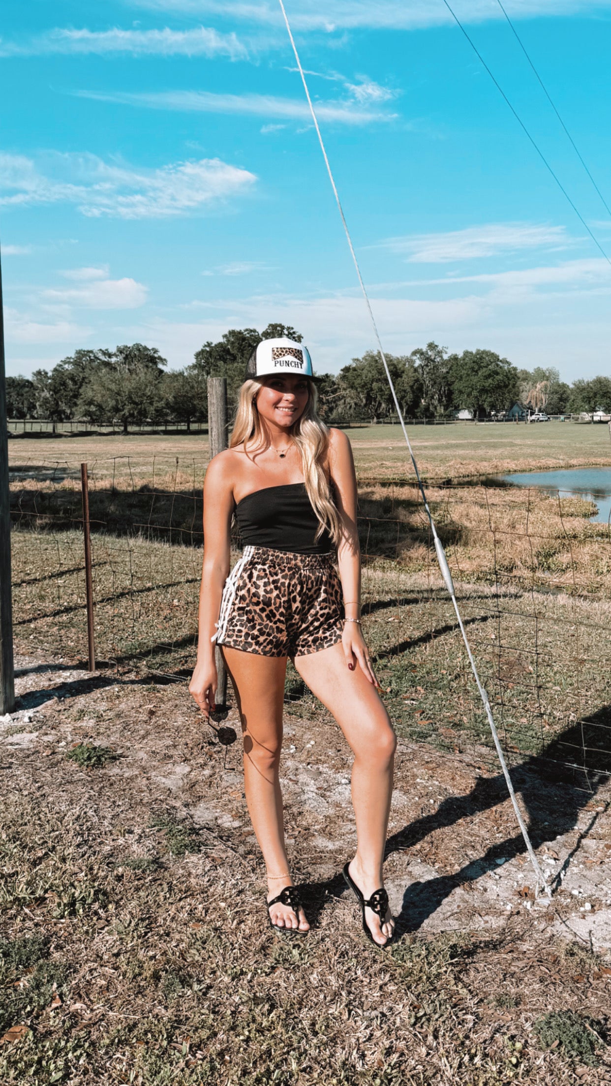 Cheetah print bow shorts