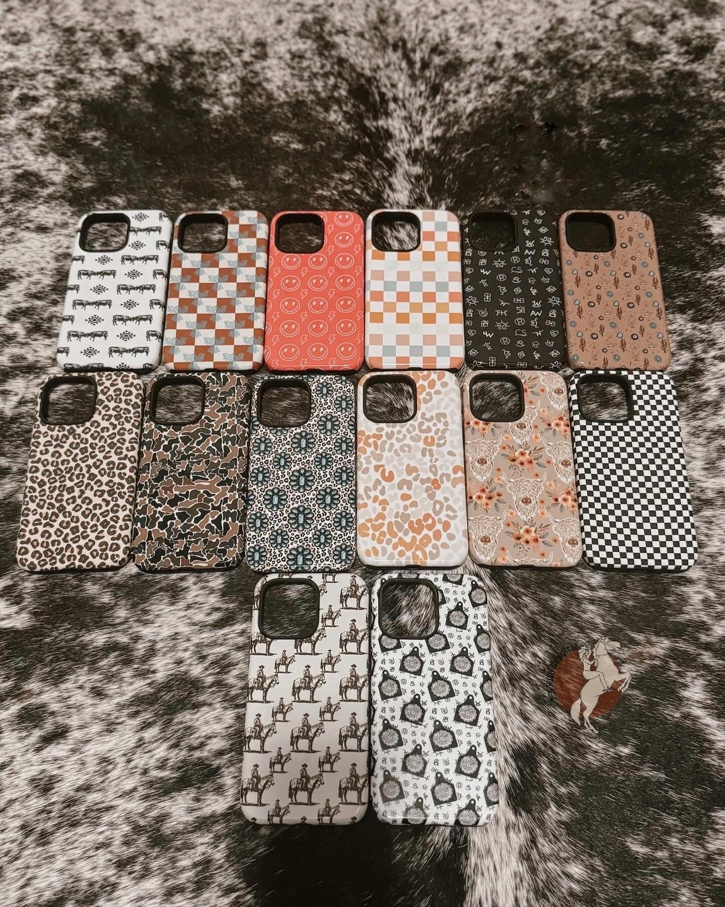 **PRE-ORDER** Mag Safe Western Phone Cases- IPhone 12-13