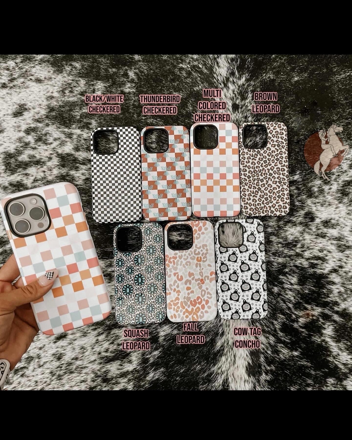 **PRE-ORDER** Mag Safe Western Phone Cases- IPhone 12-13