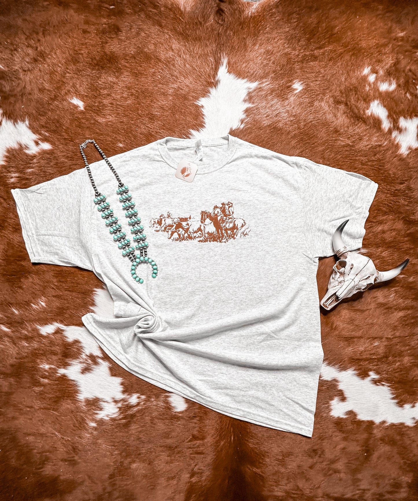 The Ropin' Cattle Tee