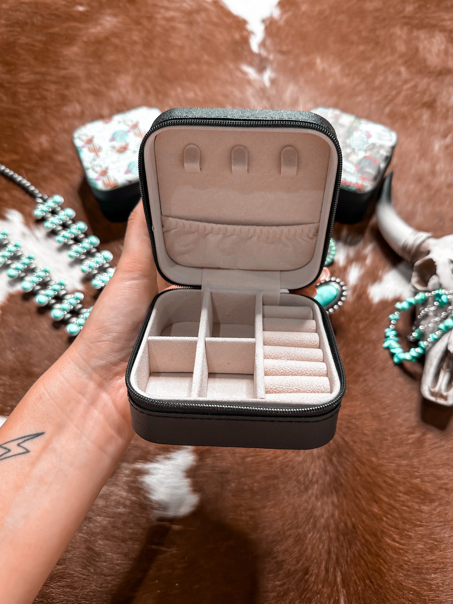 Mini Travel Jewelry Cases